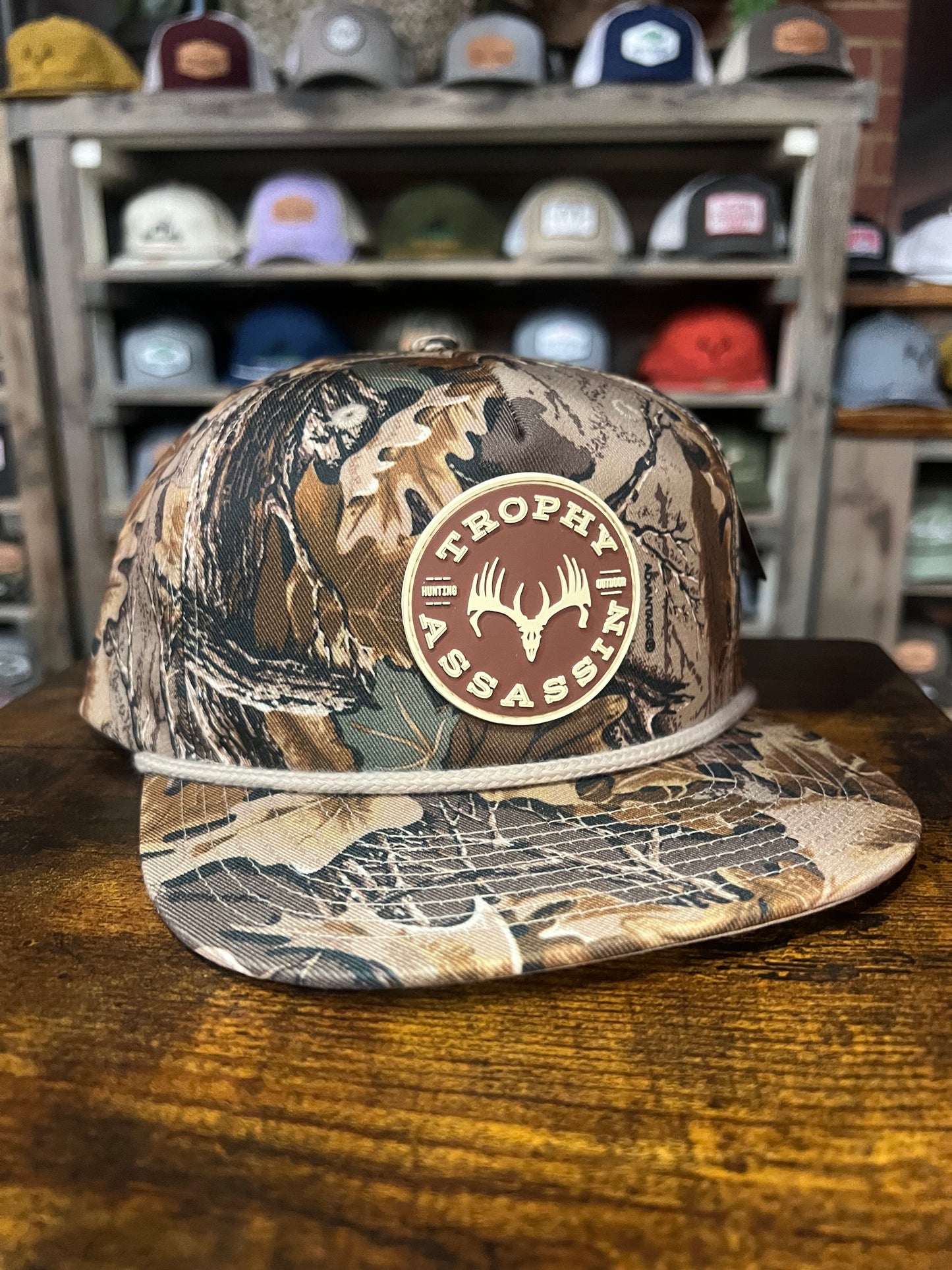 Brazos Camo Rope w/ Circle Patch Cap