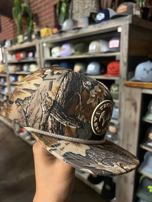 Brazos Camo Rope w/ Circle Patch Cap