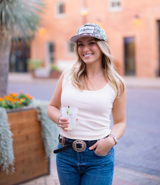 Cowboy Camo Lucky Buck Flatbill