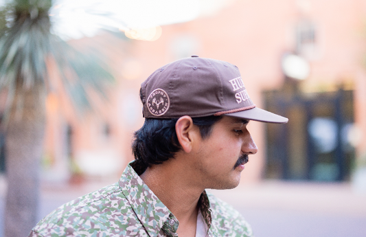 Brown Hunting Supply Flatbill Cap