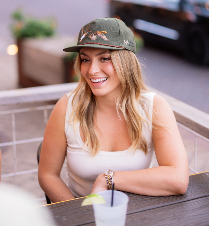 Green Flying Ducks Flatbill Cap