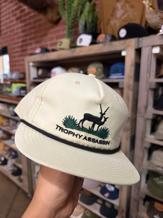 Cream Grandpa Blackbuck Cap