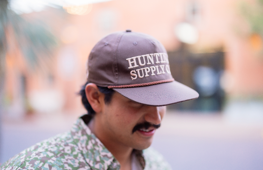 Brown Hunting Supply Flatbill Cap