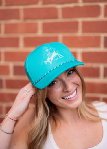Turquoise Foam Buck Around & Find Out Cap