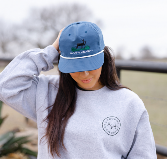 Blue Grandpa Blackbuck Cap
